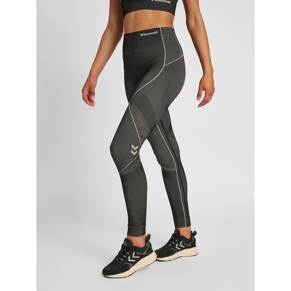 Damskie legginsy mid-rise Hummel MT Mila. Czarne legginsy damskie HUMMEL, xs, bez wzorów. W wyprzedaży za 193.50 zł.