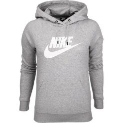 Bluza sportowa damska Nike W Essential Hoodie PO HBR. Czarne bluzy bez kaptura damskie Nike, z bawełny. Za 256.34 zł.