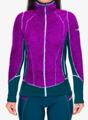 Bluza damska rozpinana Crazy Pull Exit Extrafleece. Fioletowe bluzy bez kaptura damskie Crazy, m, z materiału. Za 702.89 zł.