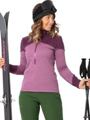 LaMunt Bluza polarowa "Jenny" w kolorze fioletowym rozmiar: 32. Różowe bluzy bez kaptura damskie LaMunt, z polaru. Za 382.99 zł.