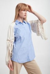 Koszula damska Hudson WEEKEND MAX MARA. Koszule damskie Weekend Max Mara, bez wzorów, bez kołnierzyka, bez ramiączek. W wyprzedaży za 621.04 zł.