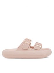MEXX Klapki MICC1904941W-01 Beżowy. Brązowe klapki damskie Mexx, bez wzorów, z syntetyku, bez obcasa. Za 79.99 zł.