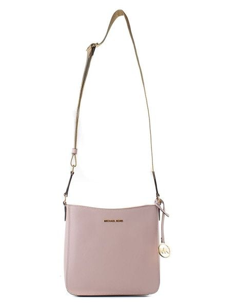 Michael Kors Skórzana torebka w kolorze jasnoróżowym - 20 x 22 x 7 cm rozmiar: onesize. Różowe torebki klasyczne damskie Michael Kors, bez wzorów, z materiału, bez dodatków. Za 503.95 zł.