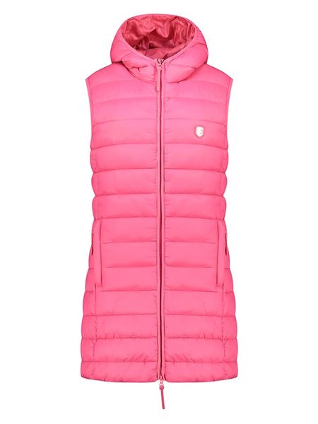 Geographical Norway Kamizelka pikowana "Vatikotal" w kolorze różowym rozmiar: L. Różowe kamizelki damskie Geographical Norway, l. Za 195.77 zł.