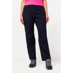 Damskie Spodnie z odpinanymi nogawkami regulacja długości szybkoschnące. Niebieskie spodnie materiałowe damskie Ulla Popken, bez wzorów, z elastanu, sportowe, plus size. Za 343.99 zł.