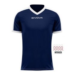 Koszulka piłkarska dla dorosłych Givova Revolution Interlock. Białe t-shirty sportowe męskie Givova, m, bez ramiączek, do piłki nożnej. Za 64.35 zł.