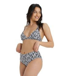 Strój kąpielowy damski dwuczęściowy bikini basen plażę Arena Halterneck. Białe bikini damskie Arena, bez wzorów. Za 51.98 zł.