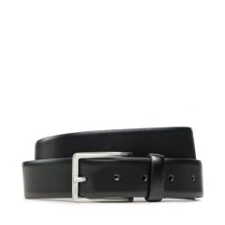 Pasek BOSS. Czarne paski męskie Boss, bez wzorów. Za 229.99 zł.