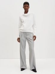 Someday Golf "Uraja" w kolorze białym rozmiar: 40. Białe golfy damskie Someday, bez wzorów, bez ramiączek. Za 104.99 zł.