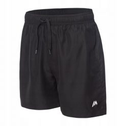 Spodenki męskie szorty plażowe kąpielowe Martes Essentials. Czarne kąpielówki męskie MARTES, m, bez wzorów, do pływania. Za 41.08 zł.