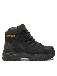 CAT Footwear Trapery Everett Ct S3 Wr Ci Hro Src P725322 Czarny. Czarne buty zimowe męskie CAT Footwear, ze skóry, bez zapięcia. Za 539.99 zł.