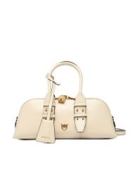 PINKO Torebka Bowling Bag Baguette AI 25-26 105334 A2VW Écru. Torebki klasyczne damskie Pinko, bez wzorów, ze skóry, bez dodatków. Za 2,009.00 zł.
