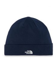The North Face Czapka "Norm Shallow" w kolorze granatowym rozmiar: onesize. Niebieskie czapki zimowe damskie The North Face, ze splotem. Za 110.04 zł.
