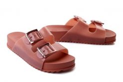 ZAXY HH285156 PARTNER III FEM broket nude, klapki damskie. Czerwone klapki damskie Zaxy, bez wzorów, bez obcasa. Za 199.90 zł.