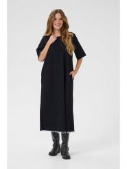 CULTURE Sukienka w kolorze czarnym rozmiar: M. Czarne sukienki damskie Culture, m, bez wzorów, bez kołnierzyka, bez ramiączek, maxi. Za 152.26 zł.