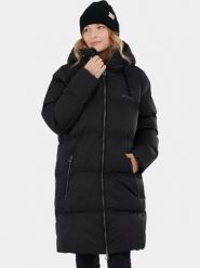 Płaszcz Zimowy Damski Fundango Vanessa. Czarne płaszcze damskie Fundango, na zimę, m, bez wzorów, z poliesteru, eleganckie. Za 499.00 zł.