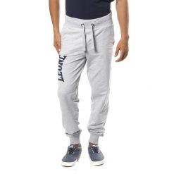 Spodnie męskie Leone 1947 Apparel. Szare spodnie sportowe męskie LEONE 1947 APPAREL, z bawełny. Za 126.26 zł.