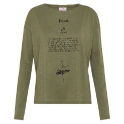 T-Shirt Deha Graphic Comfy Flamme' Damskie. Zielone t-shirty damskie Deha, l, bez wzorów, z bawełny, bez kołnierzyka. Za 317.99 zł.