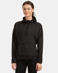 Damska kurtka biegowa ultralight Kilpi ANORI-W. Czarne kurtki damskie Kilpi, s, bez wzorów, z materiału, bez kaptura. Za 473.69 zł.