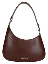 Wojas Skórzana torebka w kolorze bordowym - 27 x 14,5 x 6,5 cm rozmiar: onesize. Czerwone torebki klasyczne damskie Wojas, bez wzorów, z materiału, bez dodatków. Za 289.99 zł.