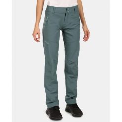 Damskie spodnie outdoorowe Kilpi LAGO-W. Zielone spodnie dresowe damskie Kilpi, na lato, xs, bez wzorów, z nylonu. Za 318.77 zł.