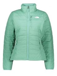 The North Face Kurtka pikowana "Modis" w kolorze turkusowym rozmiar: L. Niebieskie kurtki damskie The North Face, l, bez wzorów, bez kaptura. Za 420.68 zł.