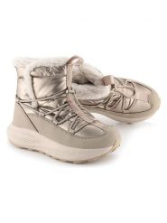 Alpine Pro Kozaki zimowe "Ugewa" w kolorze beżowym rozmiar: 40. Brązowe kozaki damskie Alpine Pro, bez obcasa. Za 303.06 zł.