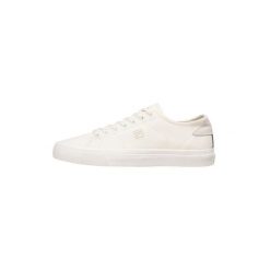 Trampki męskie FILA Tela. Białe trampki i tenisówki męskie Fila, bez wzorów, z tworzywa sztucznego, bez zapięcia. Za 139.99 zł.