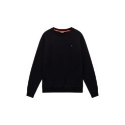 Bluza Napapijri B-Nedles C. Czarne bluzy bez kaptura męskie Napapijri, m. W wyprzedaży za 322.50 zł.