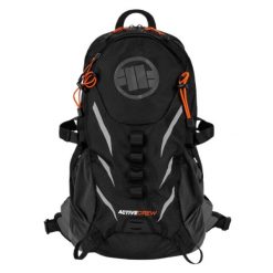 Plecak sportowy Pit Bull West Coast Logo na rower 20L - 9132039015. Czarne plecaki damskie PITBULL, bez wzorów, z materiału, eleganckie. Za 179.00 zł.