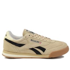 Buty męskie sneakersy sportowe Reebok SS-CAMPIO XT. Brązowe buty sportowe na co dzień męskie Reebok, ze skóry, bez zapięcia, trekkingowe. Za 259.00 zł.