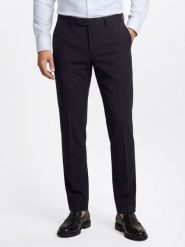Finshley & Harding London Spodnie - Hoxdon Mężczyźni Slim Fit niebieski, 106. Niebieskie spodnie materiałowe męskie Finshley & Harding London, z syntetyku. Za 349.95 zł.