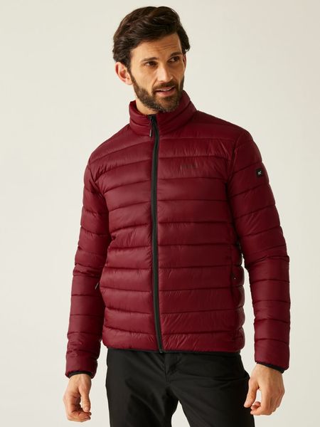 Regatta Kurtka pikowana "Marizion" w kolorze bordowym rozmiar: L. Czerwone kurtki męskie Regatta, l, bez wzorów, bez kaptura. Za 191.88 zł.