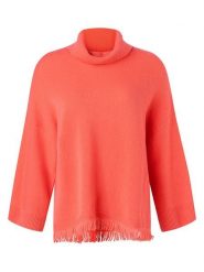 Maerz Muenchen Wełniany golf w kolorze pomarańczowym rozmiar: 46. Pomarańczowe golfy damskie Maerz Muenchen, bez wzorów, z wełny, bez ramiączek. Za 314.95 zł.