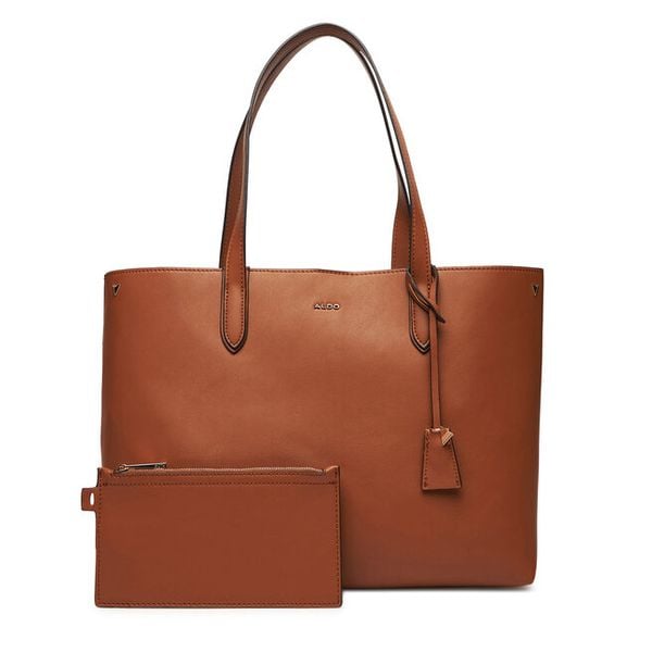 Torebka Aldo. Brązowe torebki klasyczne damskie Aldo, bez wzorów, bez dodatków. Za 209.99 zł.