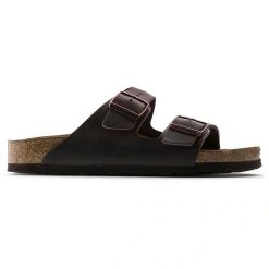 BIRKENSTOCK Arizona SFB LEOI Habana Klapki męskie. Brązowe klapki i japonki męskie Birkenstock. Za 489.99 zł.