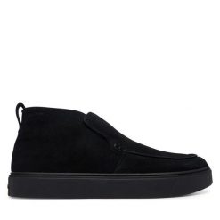 Półbuty Calvin Klein. Czarne półbuty męskie CALVIN KLEIN, bez zapięcia. Za 649.99 zł.