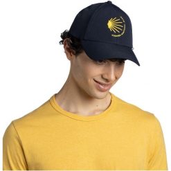 Czapka z daszkiem BUFF SUMMIT CAP CAMINO DE SANTIAGO. Niebieskie czapki męskie Buff, bez wzorów, z elastanu. Za 129.99 zł.