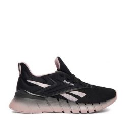 Buty na siłownię Reebok. Czarne buty sportowe na co dzień damskie Reebok, bez wzorów, na fitness i siłownię. Za 309.99 zł.