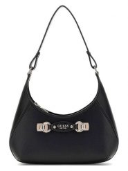 Guess Torebka "Mimina" w kolorze czarnym - 29 x 14 x 7 cm rozmiar: onesize. Czarne torebki klasyczne damskie Guess, z aplikacjami, z materiału, bez dodatków. Za 382.99 zł.