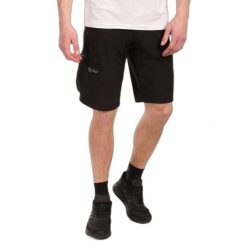 Szorty Kilpi Asher. Czarne szorty męskie Kilpi, z materiału, bez kołnierzyka. Za 292.95 zł.