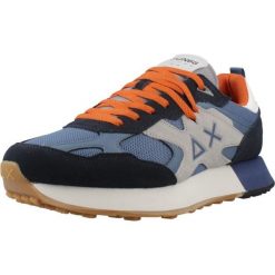 Buty SUN68 JAKI OUTDOOR Niebieski. Niebieskie buty trekkingowe męskie SUN68, ze skóry, bez zapięcia, outdoorowe. Za 483.99 zł.
