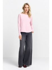 Rich & Royal Koszulka w kolorze jasnoróżowym rozmiar: S. Różowe bluzki damskie Rich & Royal, s, bez wzorów, z bawełny, bez kołnierzyka, bez ramiączek. Za 113.36 zł.