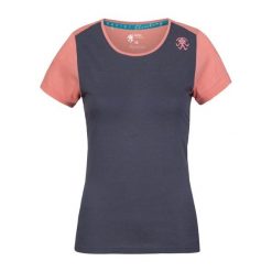 Koszulka damska Rafiki Chulilla. Niebieskie bluzki damskie Rafiki, bez wzorów, bez kołnierzyka. Za 218.30 zł.