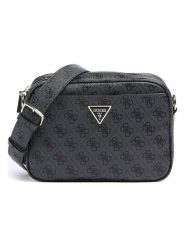 Guess Torebka w kolorze antracytowym - 24 x 18 x 4 cm rozmiar: onesize. Czarne torebki klasyczne damskie Guess, z aplikacjami, z materiału, bez dodatków. Za 417.28 zł.