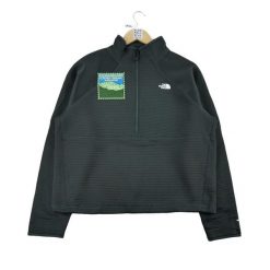 Second life - The North Face Sweter damski Dotknit Thermal 1/4 Zip - Jak nowy. Czarne swetry klasyczne damskie The North Face, l, bez kołnierzyka. Za 149.06 zł.