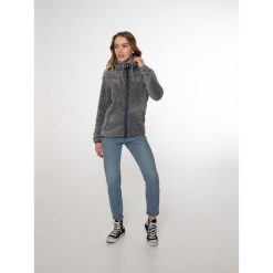 Bluza z długim rękawem rozpinana na zamek damska PROTEST Riri. Szare bluzy bez kaptura damskie Protest. Za 299.99 zł.
