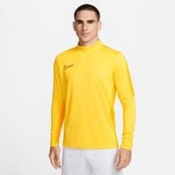 Bluza treningowa męska Nike Academy 23 Dril Top. Żółte bluzy bez kaptura męskie Nike, m. Za 189.99 zł.