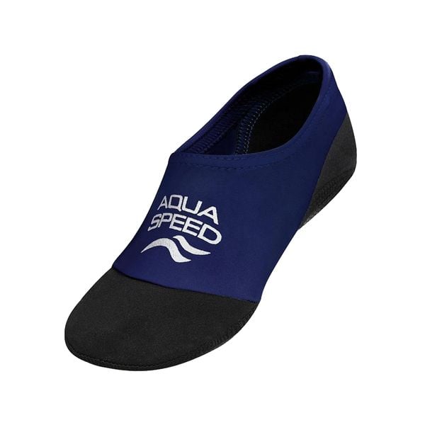 Aqua Speed - Skarpety pływackie unisex lekkie antypoślizgowe do basenu. Czarne skarpetki męskie Aqua-Speed, bez wzorów, z materiału. Za 36.00 zł.