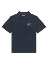EA7 Emporio Armani Polo 7B000022 AF10378 UB102 Granatowy Regular Fit. Niebieskie t-shirty chłopięce EA7 Emporio Armani, bez wzorów, z bawełny, bez ramiączek. Za 224.99 zł.